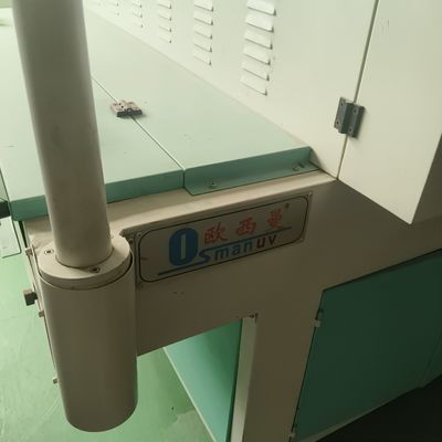 25KW 50HZ Langlebig zwei Lampen UV-Licht Heilung Maschine Grün und Weiß
