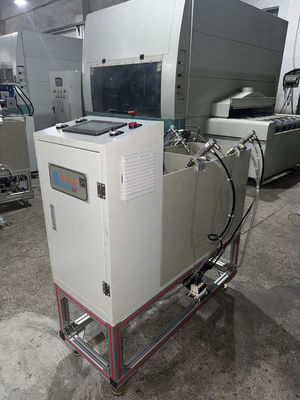 Hochleistungs-Doppelstations-Spin-Coater für die Wasser-/Ölbarrierebeschichtung von Zellstoffgeformtem Geschirr