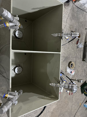 Zwei-Stationen-F&amp;E-Beschichtung für Multi-Substrat-Tests.