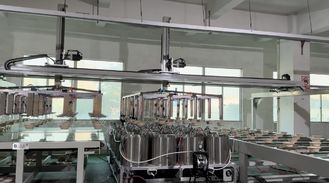 Langlebigkeit Hochgeschwindigkeitsrobotermontage Zellstoffformmaschine 24 Stationen für Zellstoffgeformtes Produkt