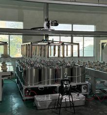 Langlebigkeit Hochgeschwindigkeitsrobotermontage Zellstoffformmaschine 24 Stationen für Zellstoffgeformtes Produkt