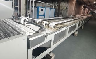 Zuverlässige Leistungspräzisionstechnische Bodenbeschichtung und Glühenlinie für PVC WPC LVT