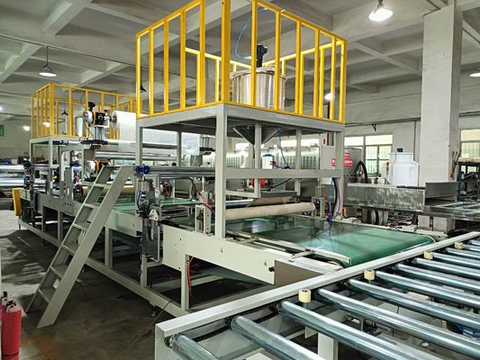 Vielseitige Rakelbeschichtungsmaschine für Verbundplatten - XPS, Gips, Zementplatten