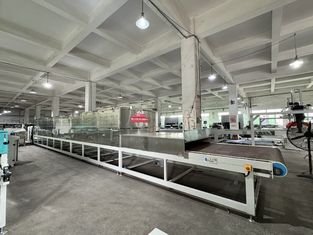 Nachhaltige Fertigung Umweltbewusstes Design 14-stufige Mikrowellen-Trocknungsmaschine für Zellstoff-Meeresfrüchte