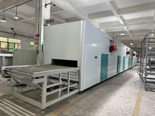 Automatische industrielle Trocknermaschine mit Erdgas für die Bambuspapiermassenform
