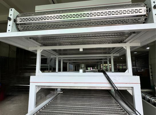 Doppelschicht-Gas-Heißluft-Zirkulationstrockner für 1320 Förderband 144 kW