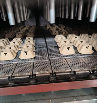 Hochleistungs-Doppeldecker-Trocknungsofen mit Erdgas für die industrielle Zellstoffformung