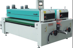 Präzisionstechnische maßgeschneiderte Lösungen Rollenbeschichtung Maschine mit Vor- und Rückwärts-Rollenschicht 1320mm Wirkungsbreite