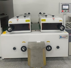 Präzisionstechnische maßgeschneiderte Lösungen Rollenbeschichtung Maschine mit Vor- und Rückwärts-Rollenschicht 1320mm Wirkungsbreite
