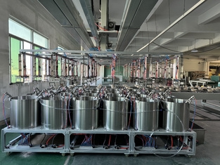 Heißwasser Öl Hochtemperaturfeste Lebensmittelsichere Geschirr Tablett Schüssel Innenbeschichtungs Produktionslinie für Zellstoffformung