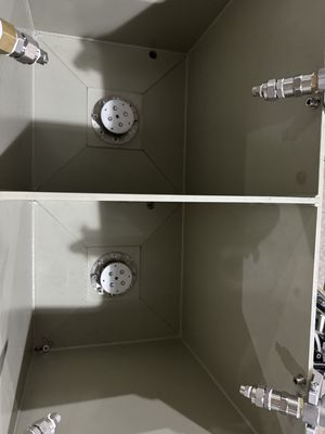 Kompaktes Laborspin-Coater mit zwei Stationen für die Entwicklung von Prototypen aus Zellstoffform