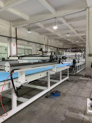 Roll-to-Roll Continuous Doctor Blade Coating Line with Customizable Web Width Tension Control and High Thickness Uniformity