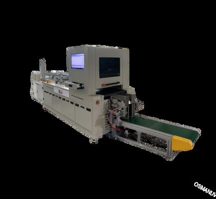 High-speed single-pass digital printer with 150 m/min printing speed customizable up to 2,500 mm width and CMYK + white + varnish configurations