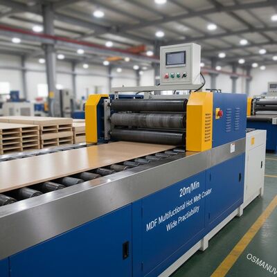 Rollen-Auftragmaschinen-breite Durchführbarkeit MDF 20m/Min mehrfunktionale heiße Schmelz