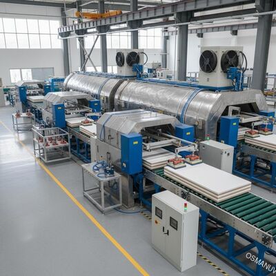 Hochgeschwindigkeits-Automatische Kalziumsilikatplatten-Härte- und Trocknungsproduktionslinie - Energieeffiziente Lösung