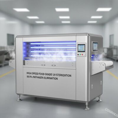 Hochgeschwindigkeitsmaschine zur UV-Sterilisation für Lebensmittel mit 99,9% Pathogenentfernung