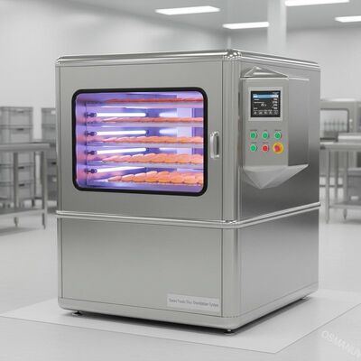 Süßkartoffel-Scheiben-Sterilisationsmaschine Effizientes mikrobielles Kontrollsystem