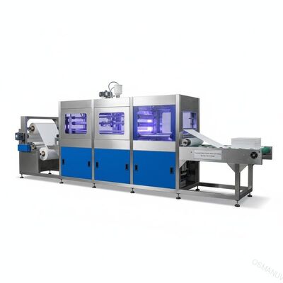 Kompakte hochwertige Excimer-Roller-Beschichtung und -Aufhärtung für Hautweichplatten