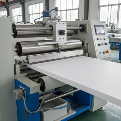 Hochpräzise Messer-über-Rolle-Beschichtungsanlage zur Oberflächennivellierung und -glättung von XPS-Schaumstoffplatten