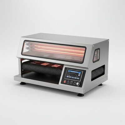 Kompaktes, programmierbares IR-Trocknungsofen mit Förderband für kontinuierliche FuE-Tests