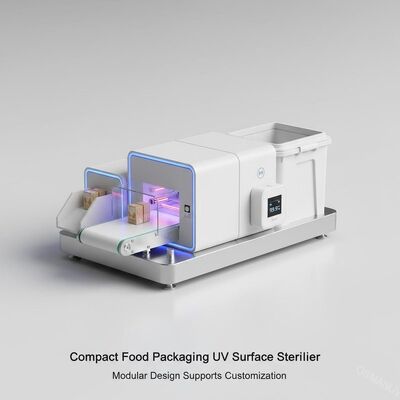 Kompakte Lebensmittelverpackungs-UV-Oberflächensterilisator | Modulares Design unterstützt Anpassung