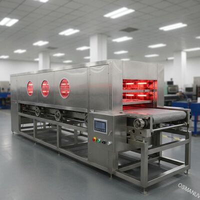 Edelstahl-Kraftübertragungssystem-Infrarottrocknungs-Maschine 1320mm