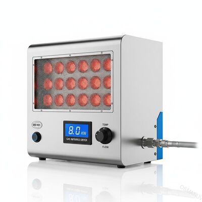 Erdgas-Infrarottrocknungs-Maschine ISO9001 8KW
