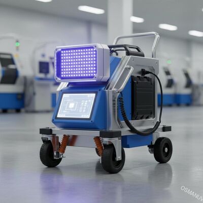 Mobile kurierende UVmaschine