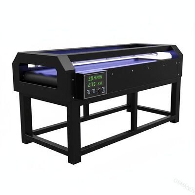 Schwarzes 27.5KW 3m/Min UVförderer-Maschine mit LED-Geschwindigkeits-Anzeige