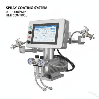 0-1000 ml/Min Sprühvolumen Sprühbeschichtungssystem HMI-System