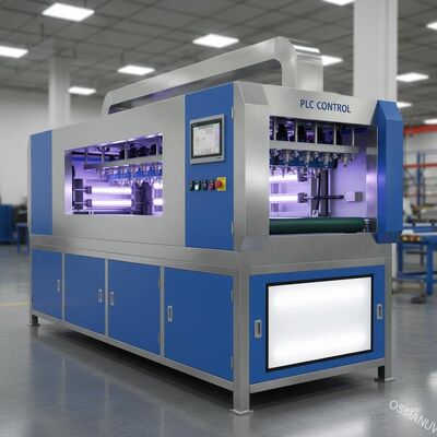 388KW sprühen beschichtende UVmaschine für PLC-Warnlicht
