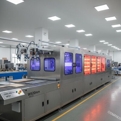 Minute der Spray-Beschichtungs-Maschinen-UVinfrarottrocknungs-Maschinen-Fabrik-W920mm 5m technische Stelle planierend