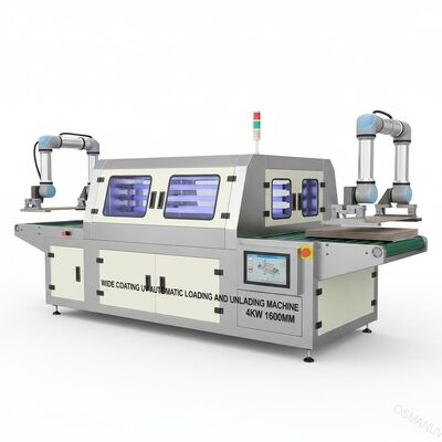 Breite beschichtende automatische Be- und Entladungs-UVmaschine 4KW 1600mm