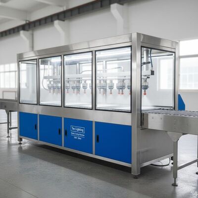 Spray-Beschichtungs-Maschine mit Förderer-System-technischer Beleuchtung 380V 28kw