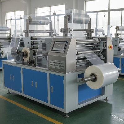 PLC-Steuerungssystem Filmlaminierungsmaschine 0-100 m/min Rückwicklungsgeschwindigkeit für Leistung