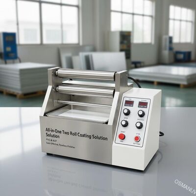 All-in-One-Zwei-Rollen-Beschichtungslösung für PVC und ACP: Kosteneffiziente, makellose Lackierungen mit anpassbaren Einstellungen