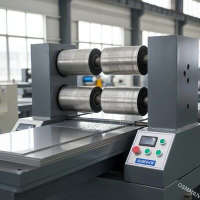 Rollen-beschichtende Ausrüstung ISO9001 5KW mit 1.5mm Stahlplatte
