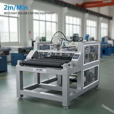 Bearbeitungslänge 2m/Min Resistant Roller Coating Equipment 300mm
