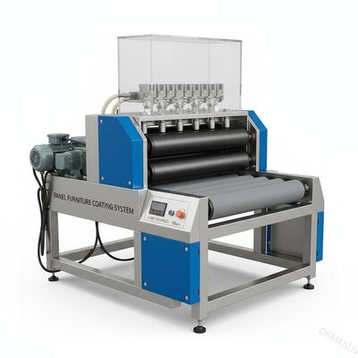 Starke Rollen-beschichtende Ausrüstung Wechselstroms 110v 100mm für Platten-Möbel