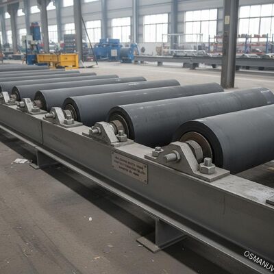 Maximale Beschichtungsbreite 1000 mm Schwerlastförderrollen mit einem Durchmesser von 200-400 mm