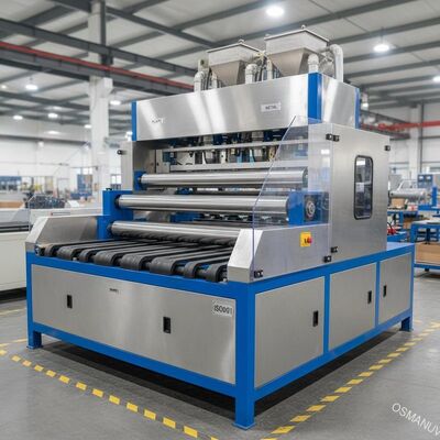 ISO9001 Plastikmetall drei der Breiten-1320mm rollen Beschichtungs-Maschine
