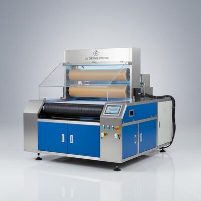 Rollen-UVbeschichtungs-Maschine des Silikon-10KW für Digital-Druck