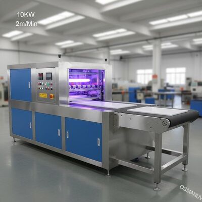 Beschichtungs-Maschine 10KW 2m/Min Flat Offline Uv Roll mit Förderband