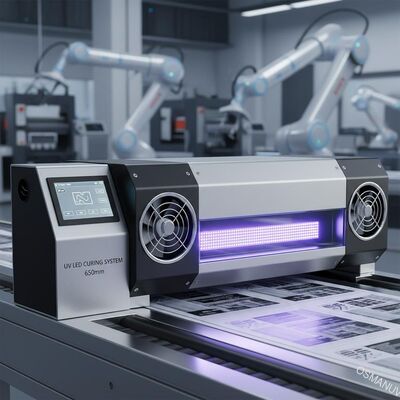 650mm kurierende UVsysteme für Drucken, geführtes kurierendes UVsystem