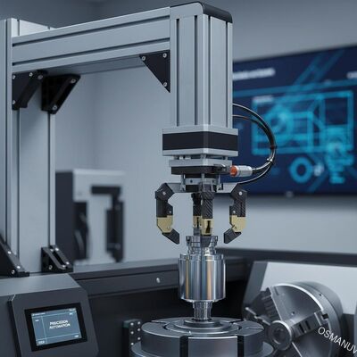 Präzisions-Fünf-Achsen-Gantry-Roboter für die Handhabung sensibler Komponenten - CNC-Automatisierung der Ladung/Entladung