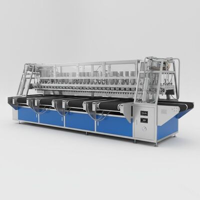 Vorhang-Beschichtungs-Maschinen-vierstufige Beförderung 100m/Min 380v pneumatische