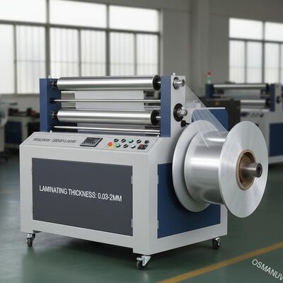Laminationsdicke 0,03-2 mm Filmlaminationsmaschine mit 1000 mm Wickeldurchmesser
