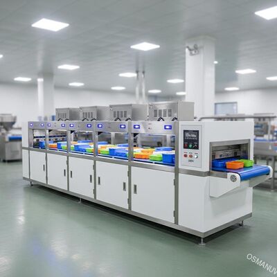 10m/Min Mikrowellentrockner 380V für Lunchbox