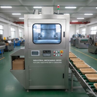 Industrieller Mikrowellentrockner für Lunchbox Papierfach Karton