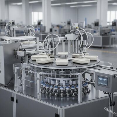 Produktionslinie für Drehbasis-Vakuum-Adsorptionspulp-Formspin-Beschichtung